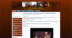Desktop Screenshot of guitare-guide.com